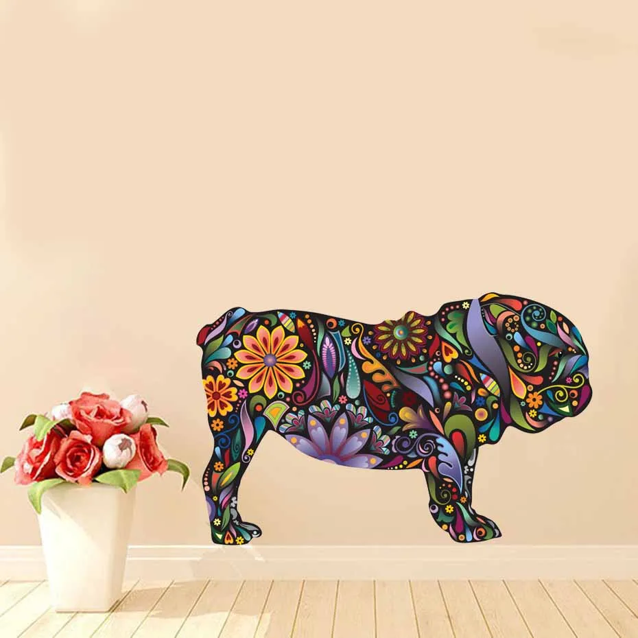 Shar Pei wall sticker (2)