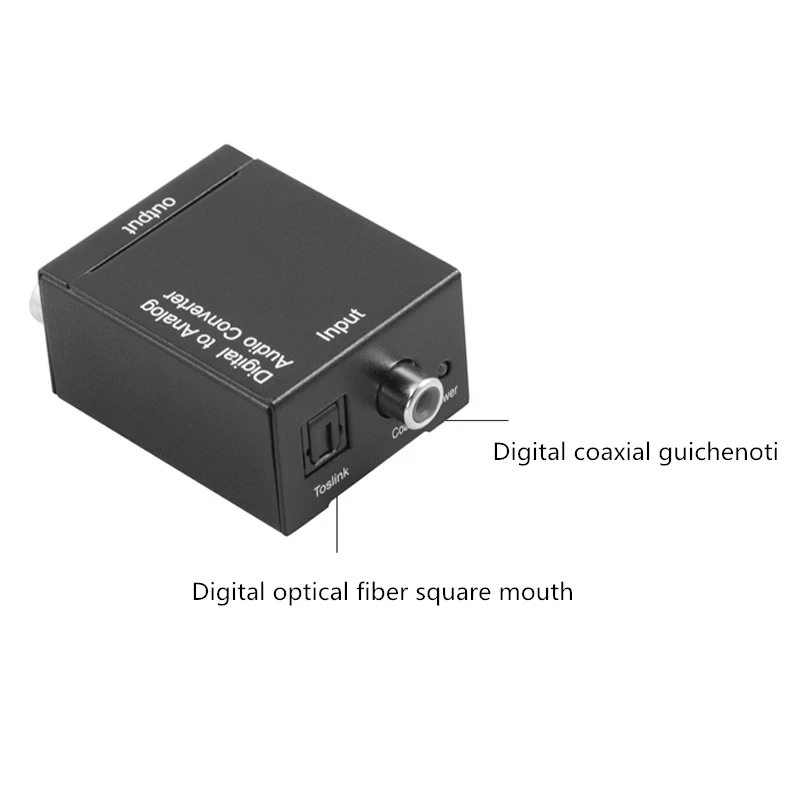 Цифровой коаксиальный кабель Toslink 3 5 мм с оптическим к аналоговому L/R RCA аудио