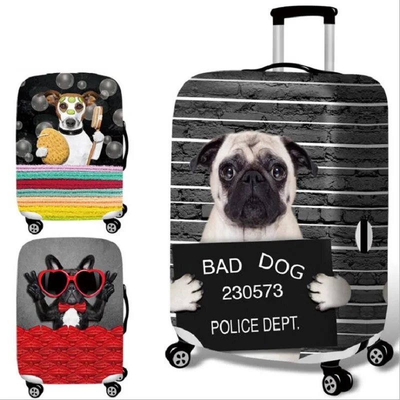 Elastic Luggage Protective Cover Cartoon cat 18-32 inch Trolley Suitcase Protect Dust Bag Case Child Cartoon Travel Accessories
