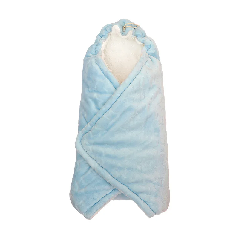 Утепленные удобные Одеяло зима Утепленная одежда ребенка подарок на день рождения 1 шт. новорожденного сна Анти-kick пеленать прекрасный