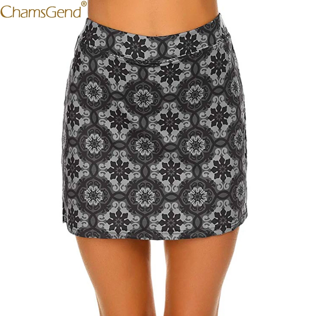 

Black Mini Skirt Plus Size Women's Active Skorts Performance Skirts Womens Summer Skirt Print Workout Sports Mini Skirt Jun