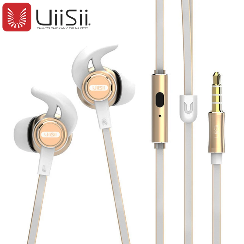 UiiSii GT800 водонепроницаемые спортивные наушники с крючком Hi-Fi стерео музыкальные
