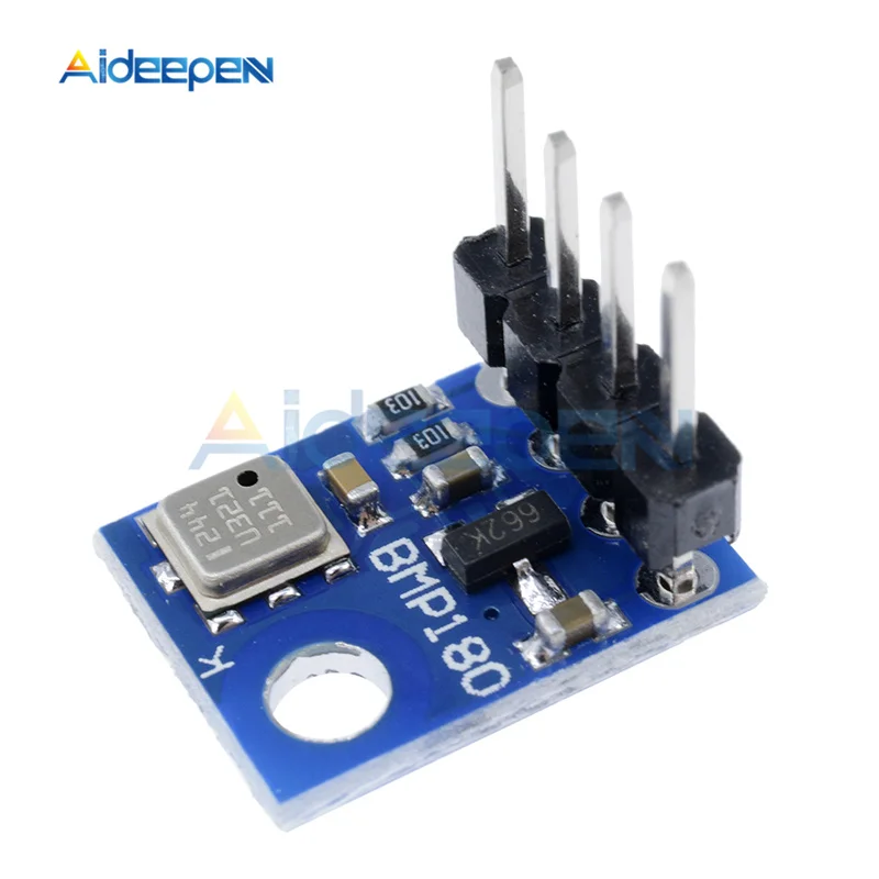 

GY-68 BMP180 GY68 Digital Barometric Pressure Sensor Board Module compatible With BMP085 1.8V to 3.6V I2C IIC For Arduino