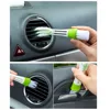 Practical Household Clean Tools Double Slider Car Air Conditioning Outlet Clean Brush Window Blinds Keyboard Cleaner Brush ► Photo 2/6