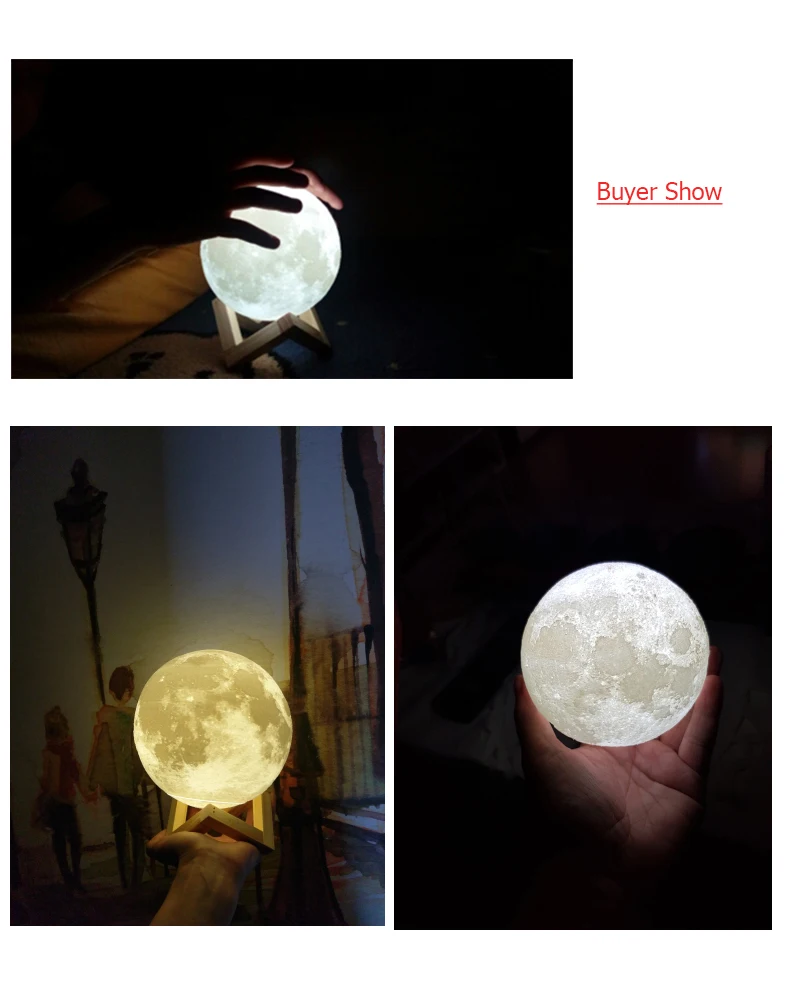 moon led show