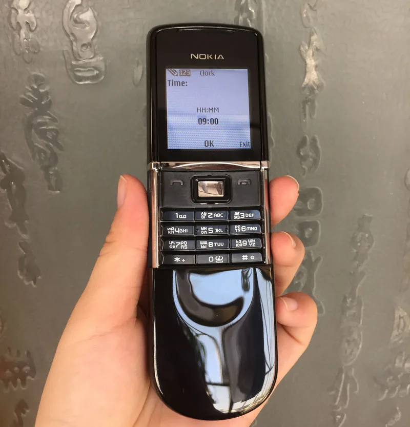 NOKIA 8800 Sirocco мобильный телефон GSM разблокированный 128MB 8800se 8800D телефон Восстановленный Русская клавиатура