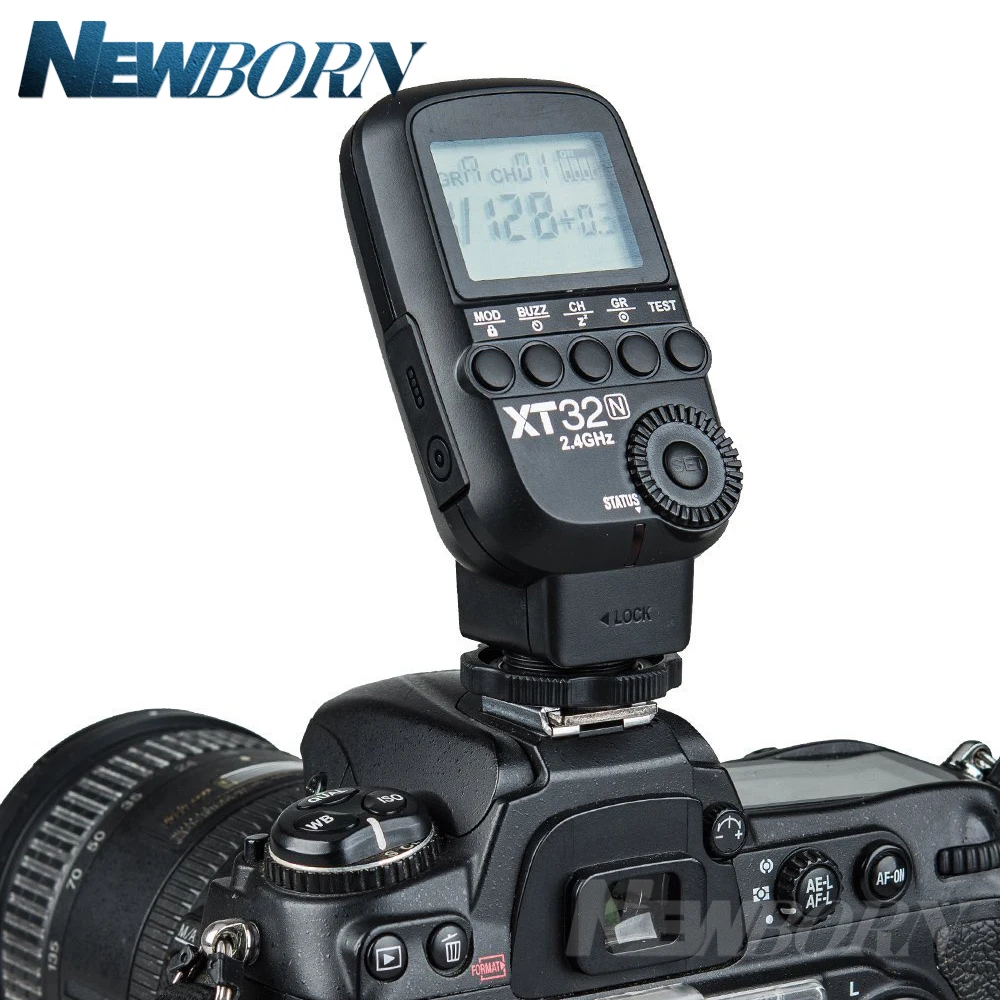 Godox XT32N 2 4G беспроводной HSS 1/8000s триггер вспышки + XTR 16 приемники для Nikon DSLR и AD180
