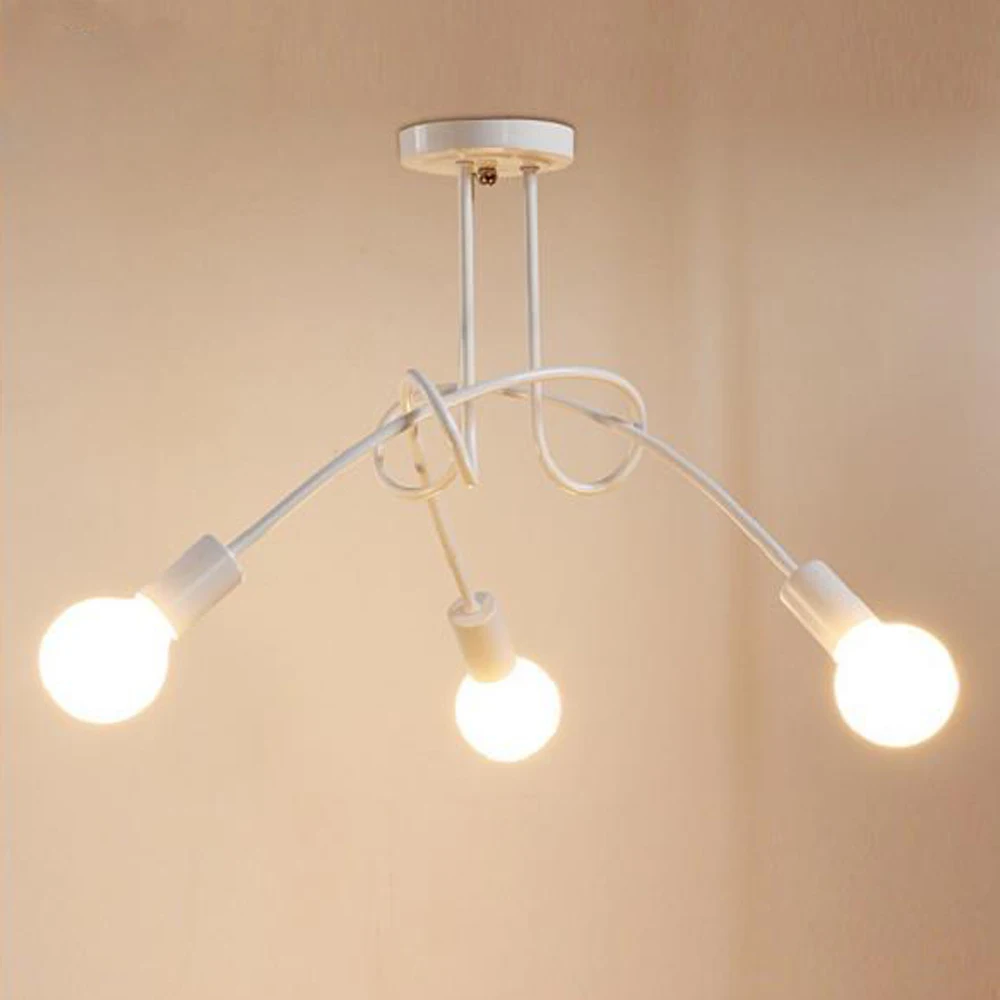 

LED ceiling light 3 Heads American style retro design 15W for dinning room sitting room bedroom or reading room