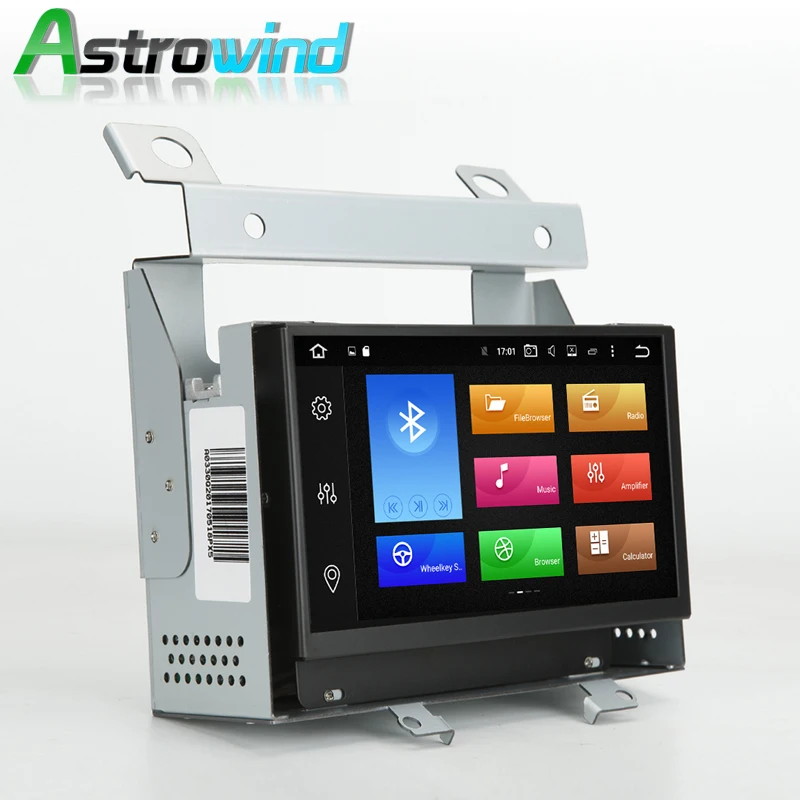 Top Astrowind 4G RAM Android 9.0 Car GPS Navigation System Radio Stereo Media for Land Rover Freelander 2 Discovery For Range Rover 3