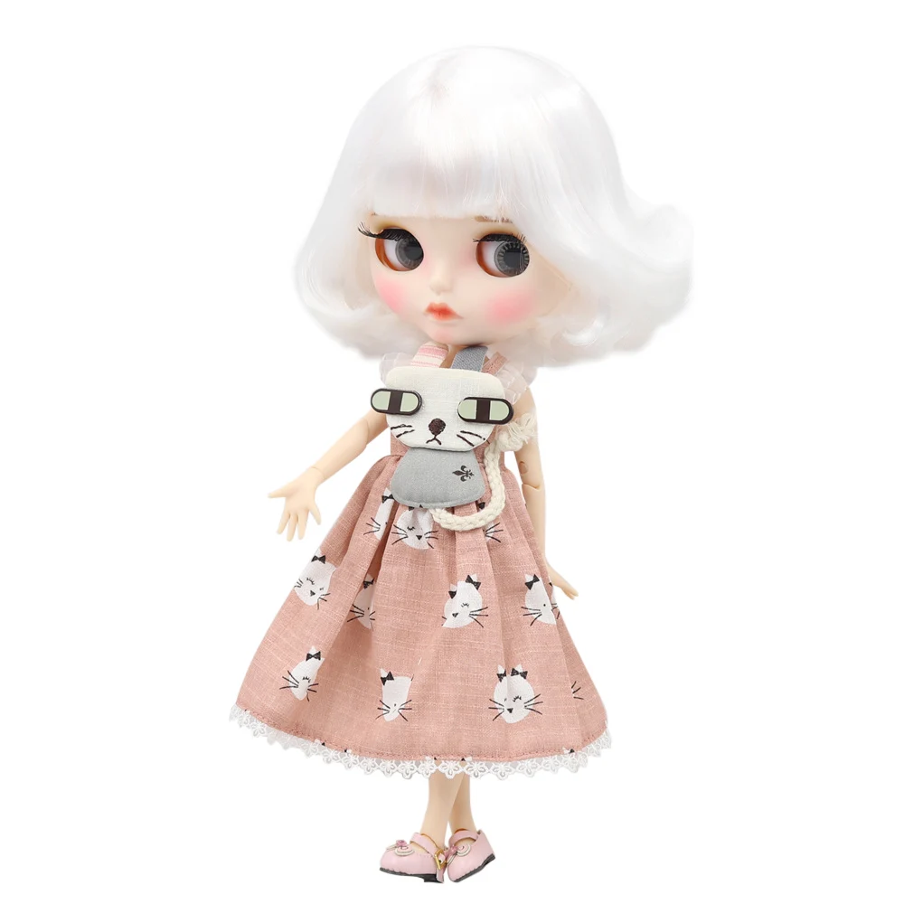 Кукла Blyth ICY DBS с белой кожей шарнирное тело новое матовое лицо бровями губами