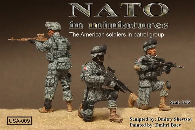 pre order goods nm usa 009 1 35 modern us army infantry patrol squad us army squad