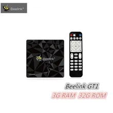 Beelink GT1 Ultimate Android 7.1 TV Box Amlogic S912 Octa Core CPU 3G RAM 32G ROM Bluetooth 4.0 UHD 4K Set Top Box support KODI