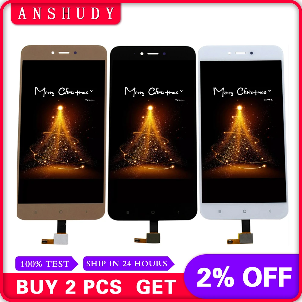 

For xiaomi Redmi NOTE 5A Note5a Prime Pro Touch Screen Digitizer Sensor + LCD Display Panel Assembly