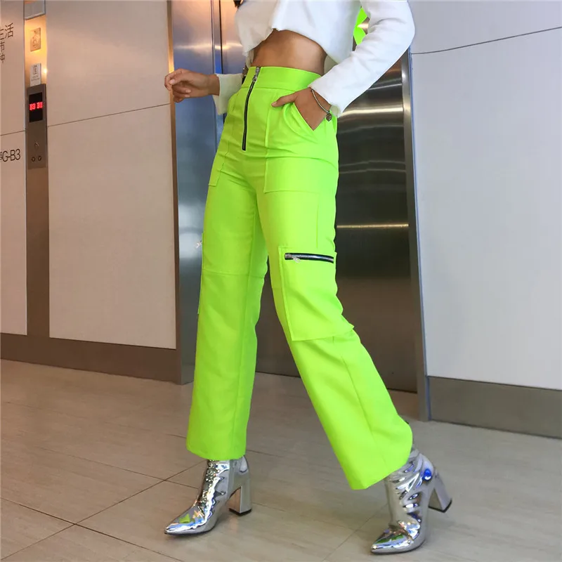 high waisted cargo pants forever 21