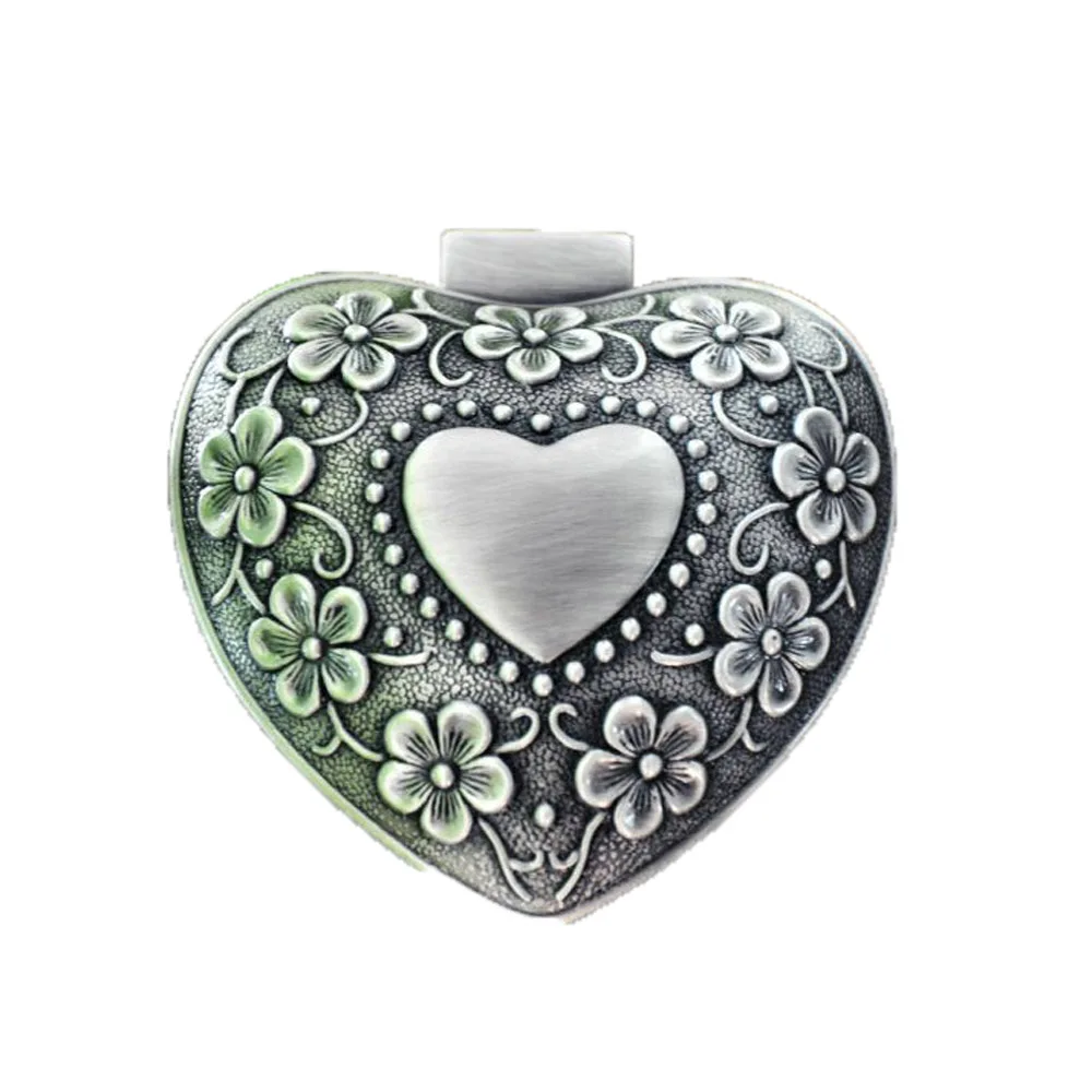 

PRZY silicone retro european style korean princess jewelry box heart shape handmade soap cake decoration candle mold