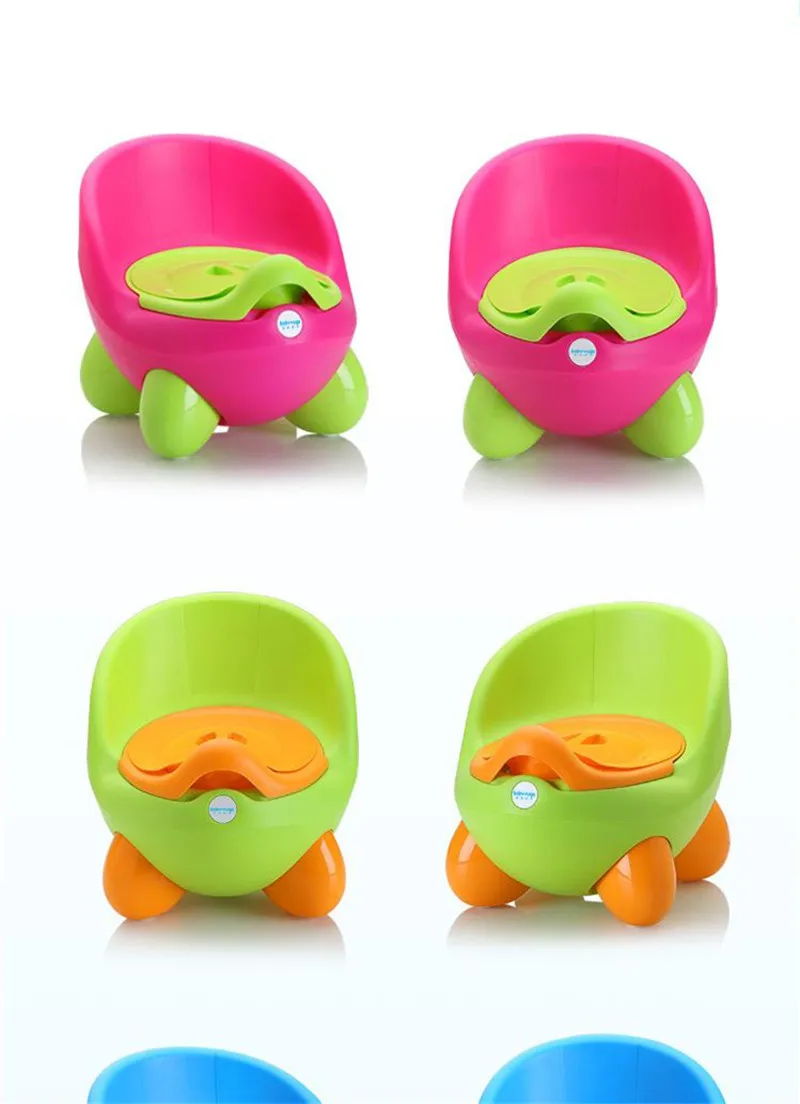 Brand New Kids Suitable Potties Cute Candy Color Baby Girl&Boy Plastic Toilets 6M-3Years Big Size Infant Potty Wholesale Free04