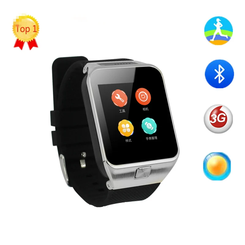 KW06 Android Smart Watch MTK6572 Dual Core Bluetooth 4.0