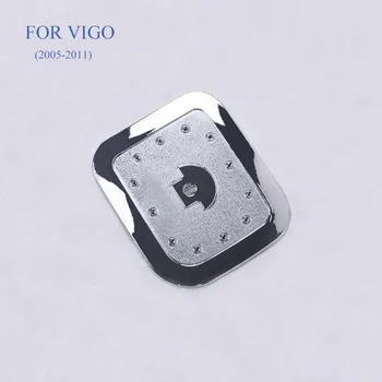 

ABS Chrome fit For 2005 -2011 Hilux VIGO Accessories ABS Fuel Tank Cap Cover fit For TOYATA Hilux Vigo 2008 2009 2010 Car Parts
