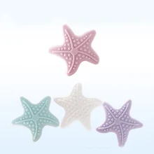 1 шт. стены утолщение немой милый в форме морских звезд креативный силиконовый дверной замок с ручкой после защиты Pad настенные наклейки