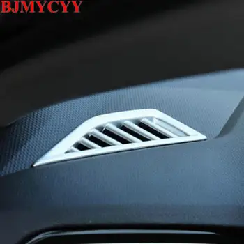 

BJMYCYY Car Accessories For Volkswagen VW Tiguan Second Generation 2017 ABS Matte Interior Air Conditioning Vent Cover Trims