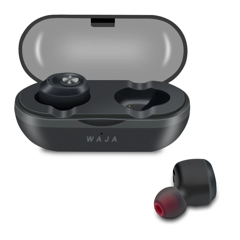 

TWS Mini Wireless Earbuds Headset 5.0 Bluetooth Earphone Deep Bass Stereo Earphones with Charging Case Mic Sports Earphone