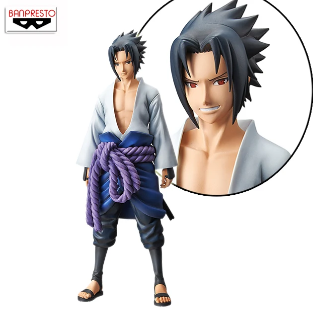 100% оригинал Banpresto Grandista Shinobi Relations Коллекция Рисунок-Учиха Саске из "Наруто Shippuden"