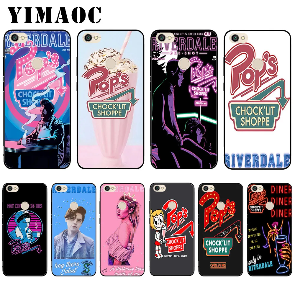 

YIMAOC Pop's Chock'lit Shoppe Riverdale Soft Case for Xiaomi Redmi 4A Note 4X 5 Plus 5A Pro Prime