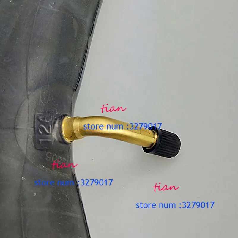 Внутренняя трубка 16x2,125 с изогнутым угловым стержнем клапана или прямым клапаном подходит для многих газовых электрических скутеров и электровелосипедов 16x2,125
