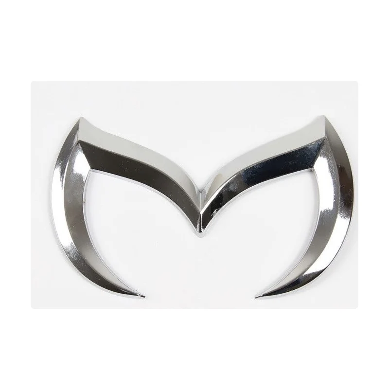 Цинковый сплав Авто Автомобиль 3D злой м Бэтмен крутая Металлическая Эмблема Логотип передний задний значок наклейка для решетки для Mazda M2 M3 M5 M6 автомобиль-stying - Цвет: Серебристый
