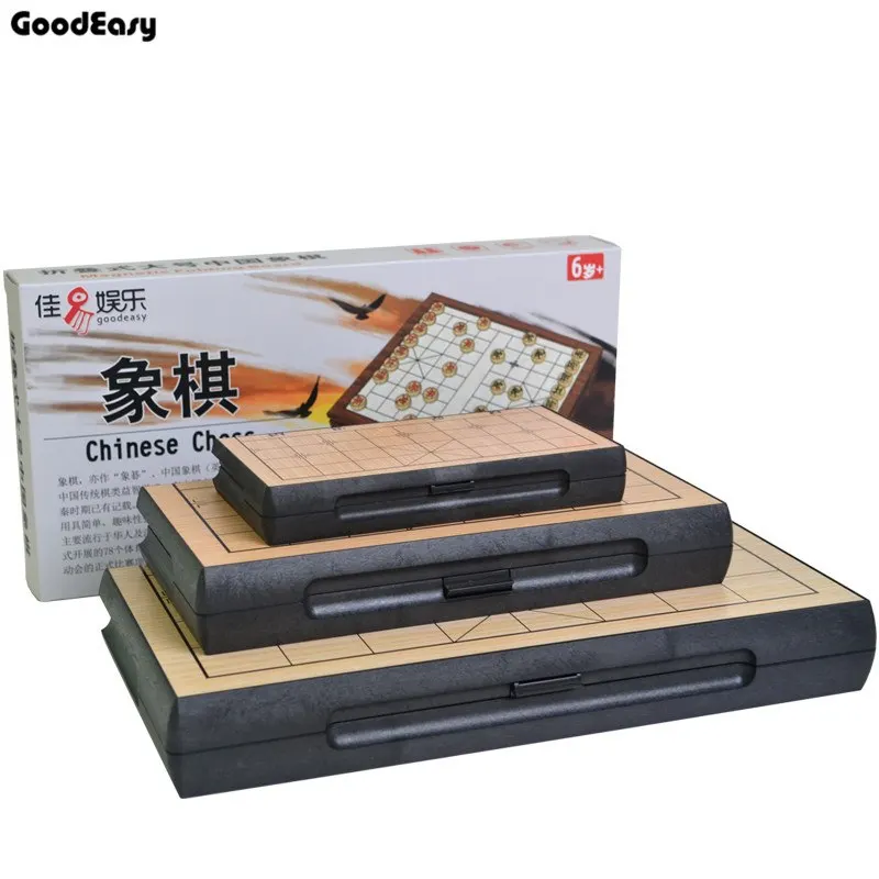 

Foldable Magnetic Chinese Chess Board with Pieces Travel Game Set Funny Family Game for Outdoor Camping Party Gift Toy Gifts