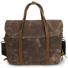 Nesitu Высококачественная винтажная армейская зеленая серая кофейная парусиновая Женская Мужская портфель сумки-мессенджеры M3285