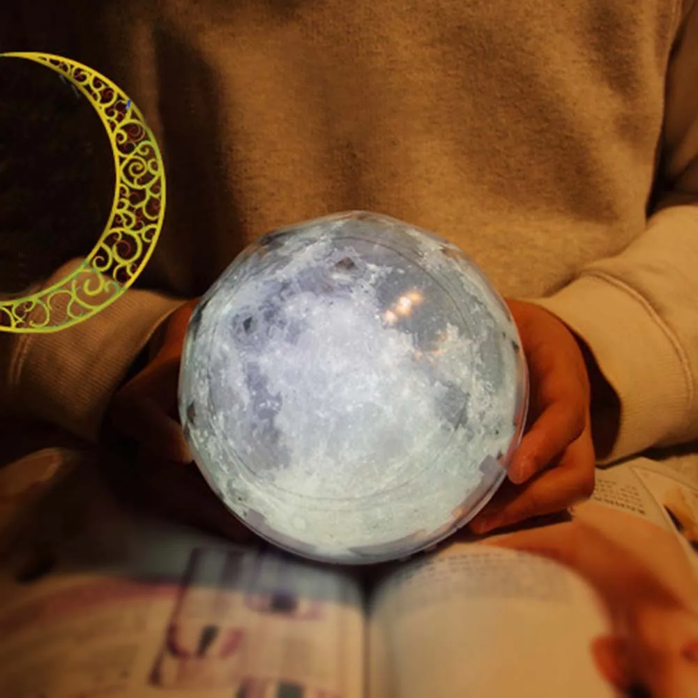 

LED Night Light USB Rechargeable Starry Sky Star Moon Planet Cosmos Projector Lamp Kid Birthday Gift SLC88