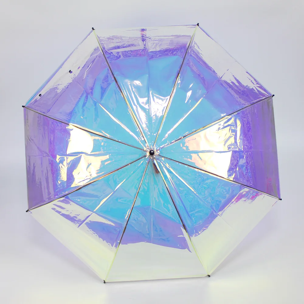 Yada guarda-chuva automático transparente, guarda-chuva pvc transparente