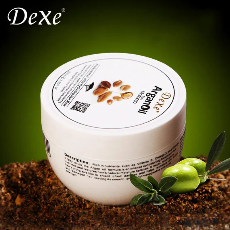 Dexe Brand Keratin Hair Mask Argan Oil For Hair Treatment Professional Ultra Hydrating Hair Scalp Treatment Repair Damaged Cream Argan Oil Argan Oil For Hairoil For Hair Aliexpress