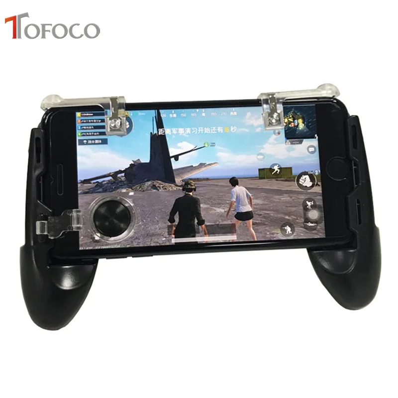  Game Pad Joystick Gaming Trigger Shooter 4 in 1 Controller for PUBG /Knives Out/Rules of Survival M