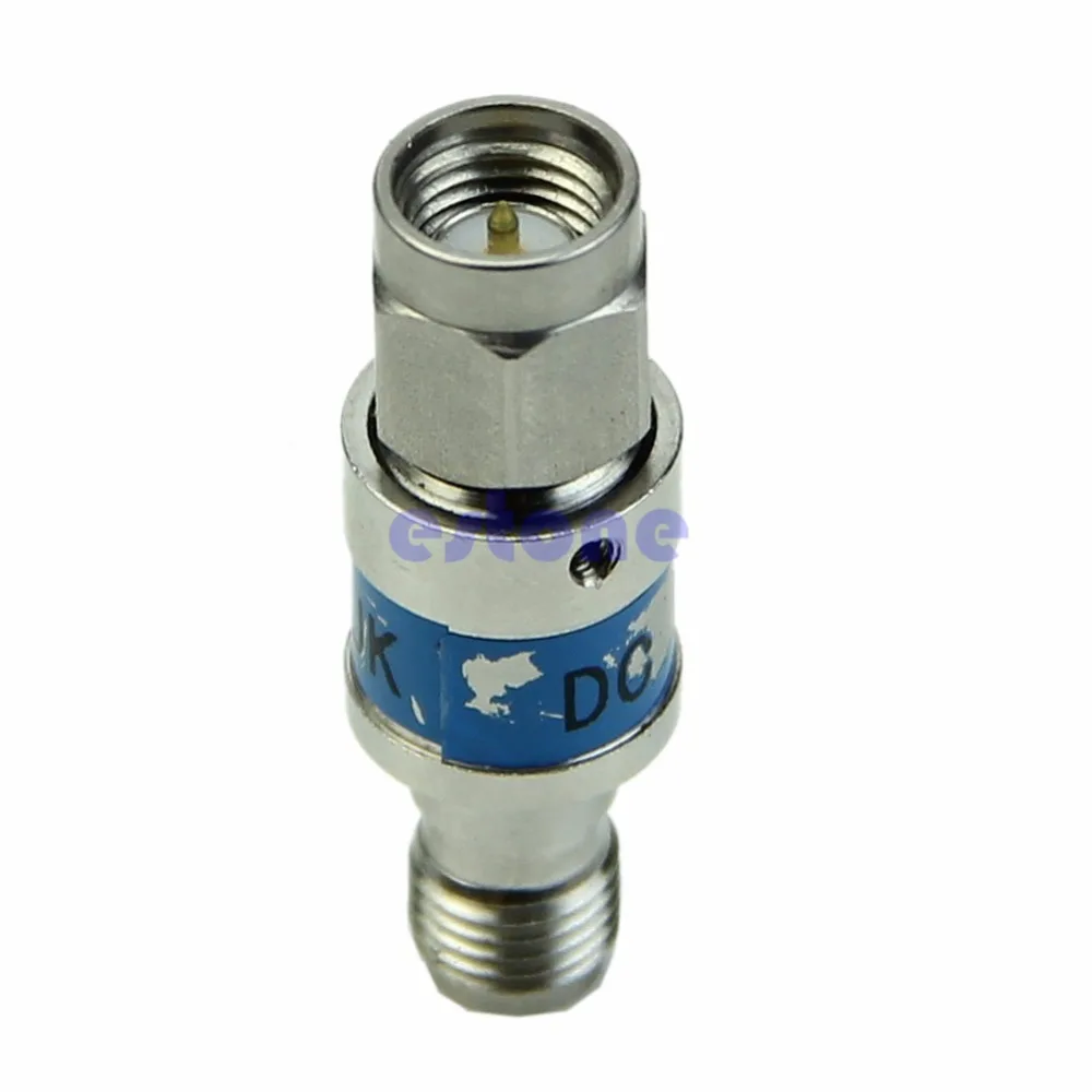 SMA male to female Stainless steel RF Coaxial DC block 6000MHz 50ohms