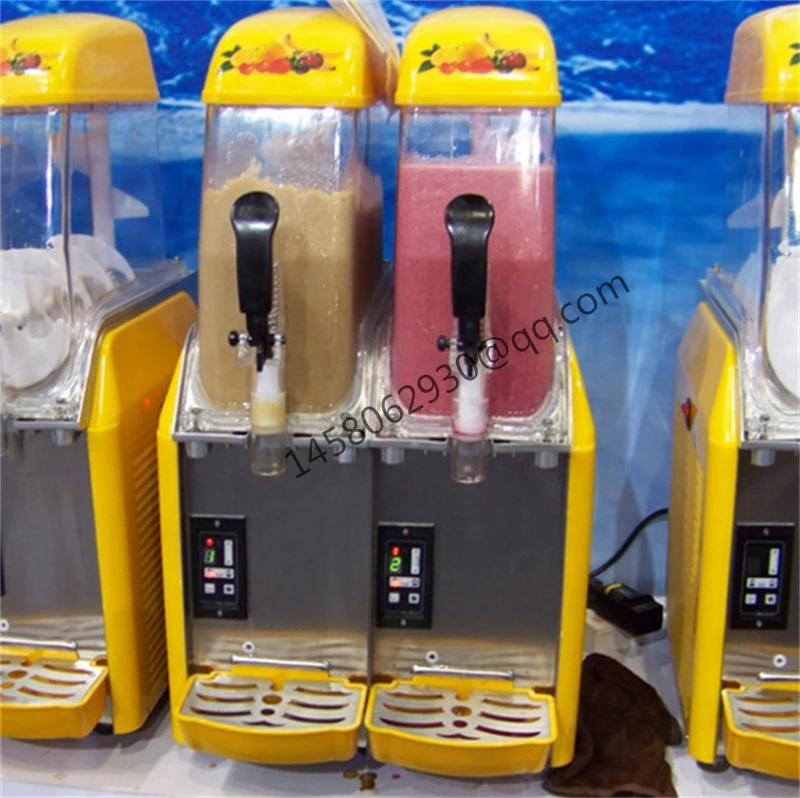 

Stainless Steel Ce Approved Double Tank Used Slush Machine Table Top Slush Machine