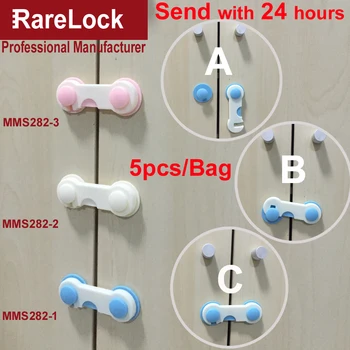 

LHX MS283 Baby Care Cabinet Safety Lock for Drawer Wardrobe Sliding Door Window Storage-box Bookcase Home Security DIY a