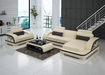 

G8011E House design sofa set,simple luxury style leather sofa set