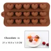 New Silicone Chocolate Mold 29 Shapes Chocolate baking Tools Non-stick Silicone cake mold Jelly and Candy Mold 3D mold DIY best ► Photo 3/6