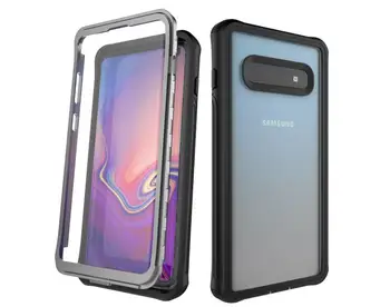

Conelz For Samsung Galaxy S10 Plus Waterproof Case Full Protection Underwater Diving Shell Cover Snowproof Dustproof Shockproof