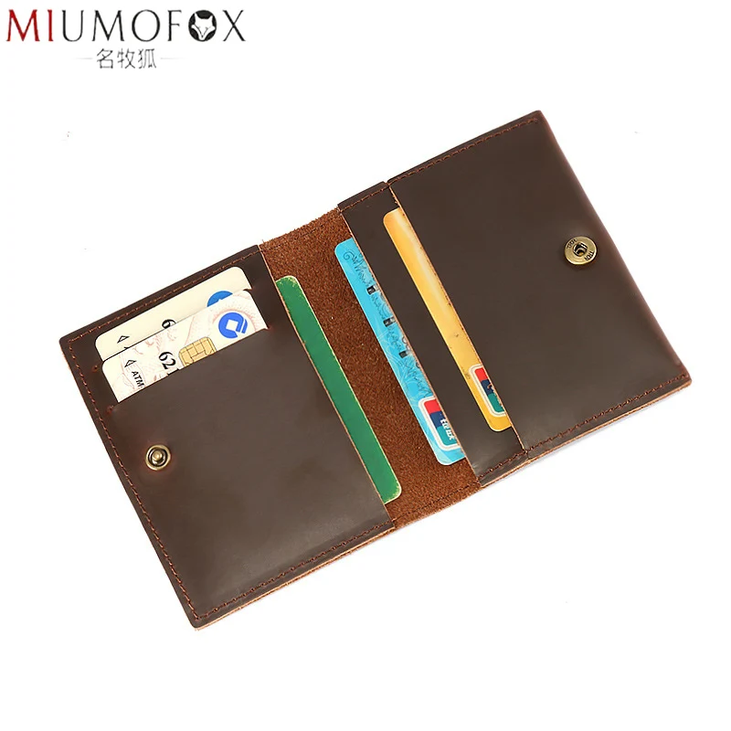

Cards Holder Unisex Genuine Leather Fashion Simple Wallet for Credit Cards Thin Bank Card Case Credit Card Protector Organizer