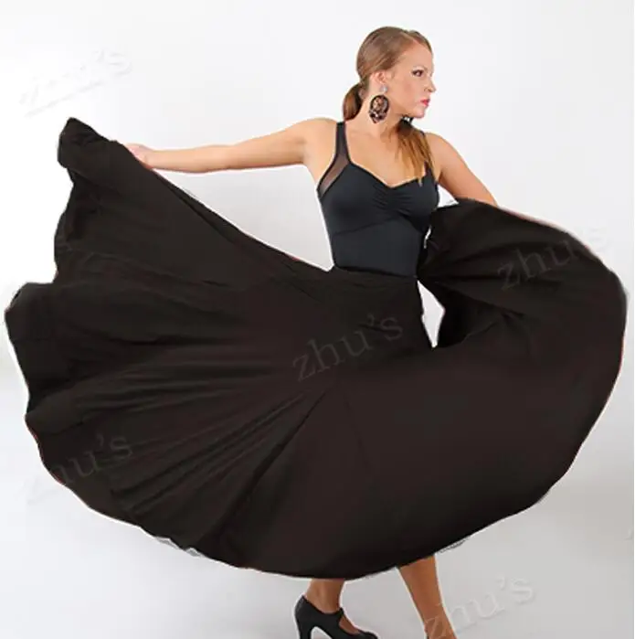 Платье для испанского фламенко Фламенко юбка испанские танцевальные костюмы