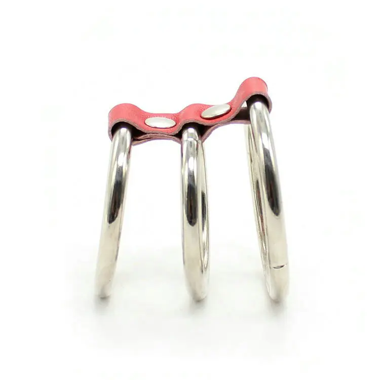 hc037metal Triple cock rings delay (23)