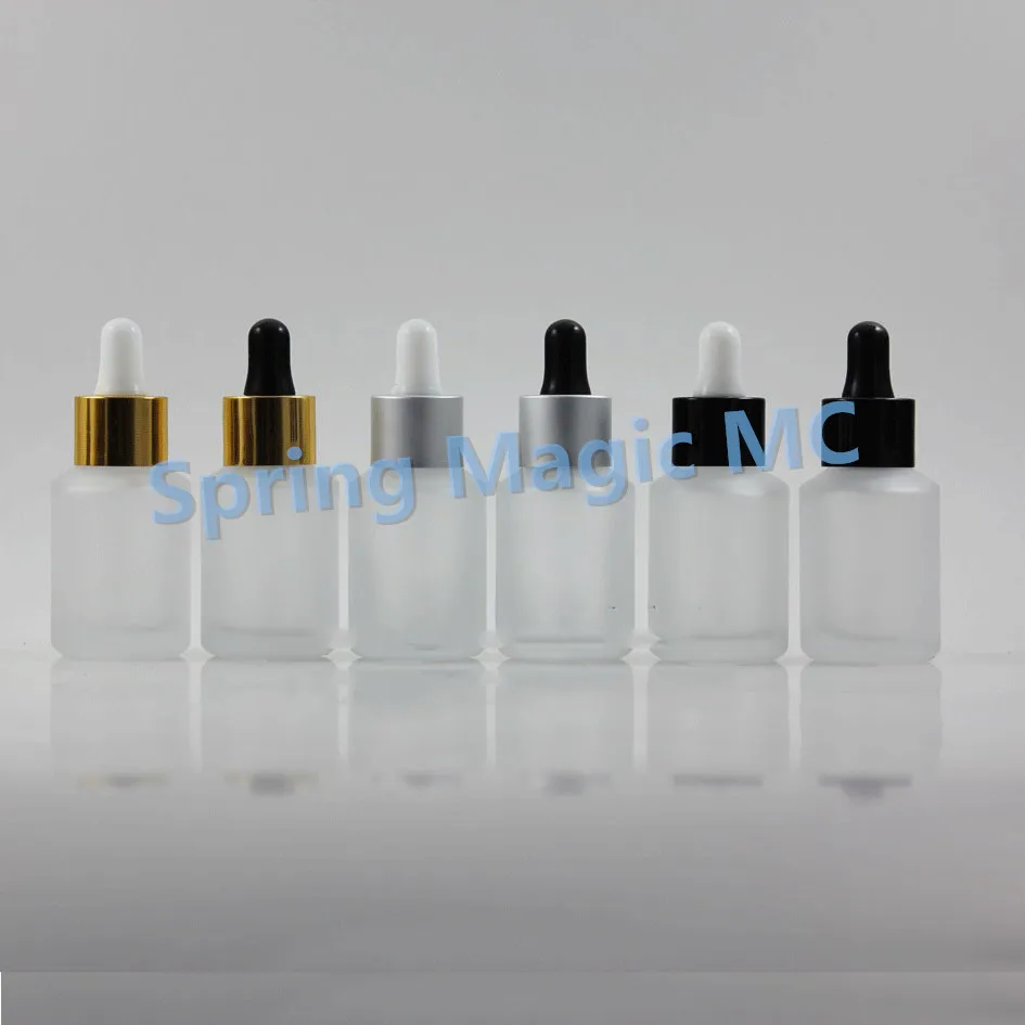 100PCS 30ml Frosted Glass Dropper Bottles,Eye Essentical Oil/Reagents