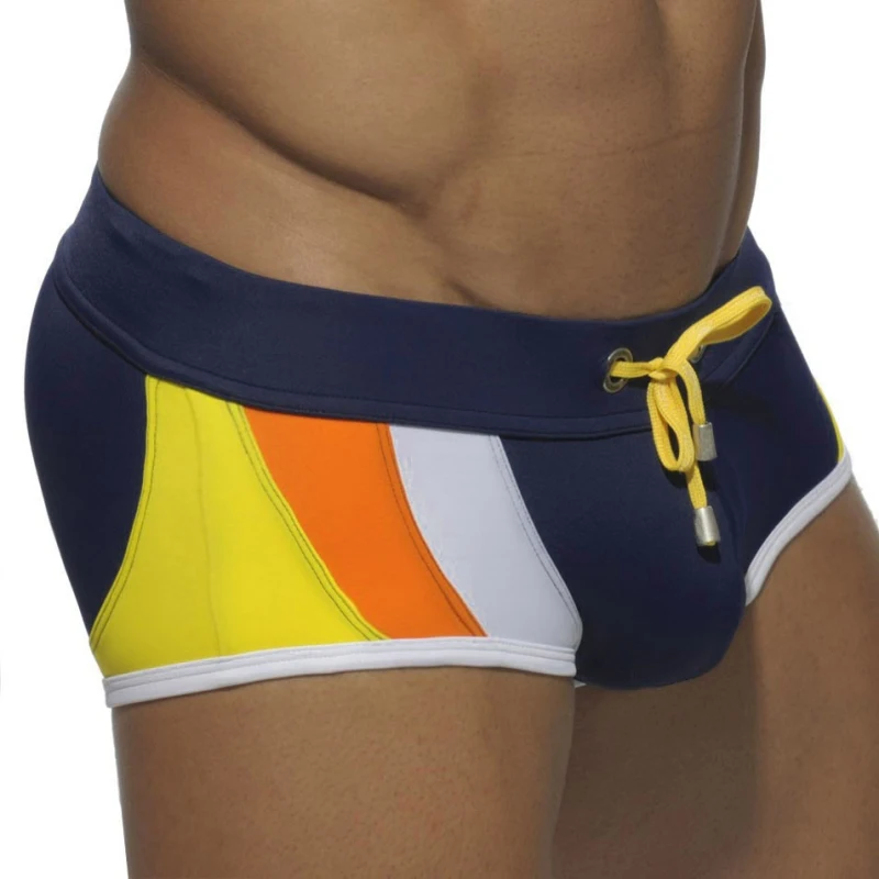 Sexy Men Swimwear Trunks Swimsuit Seobean Brand Man Beach Bathing Shorts Board Quality Nylon Bath Suit Boxer Briefs Underwear 3