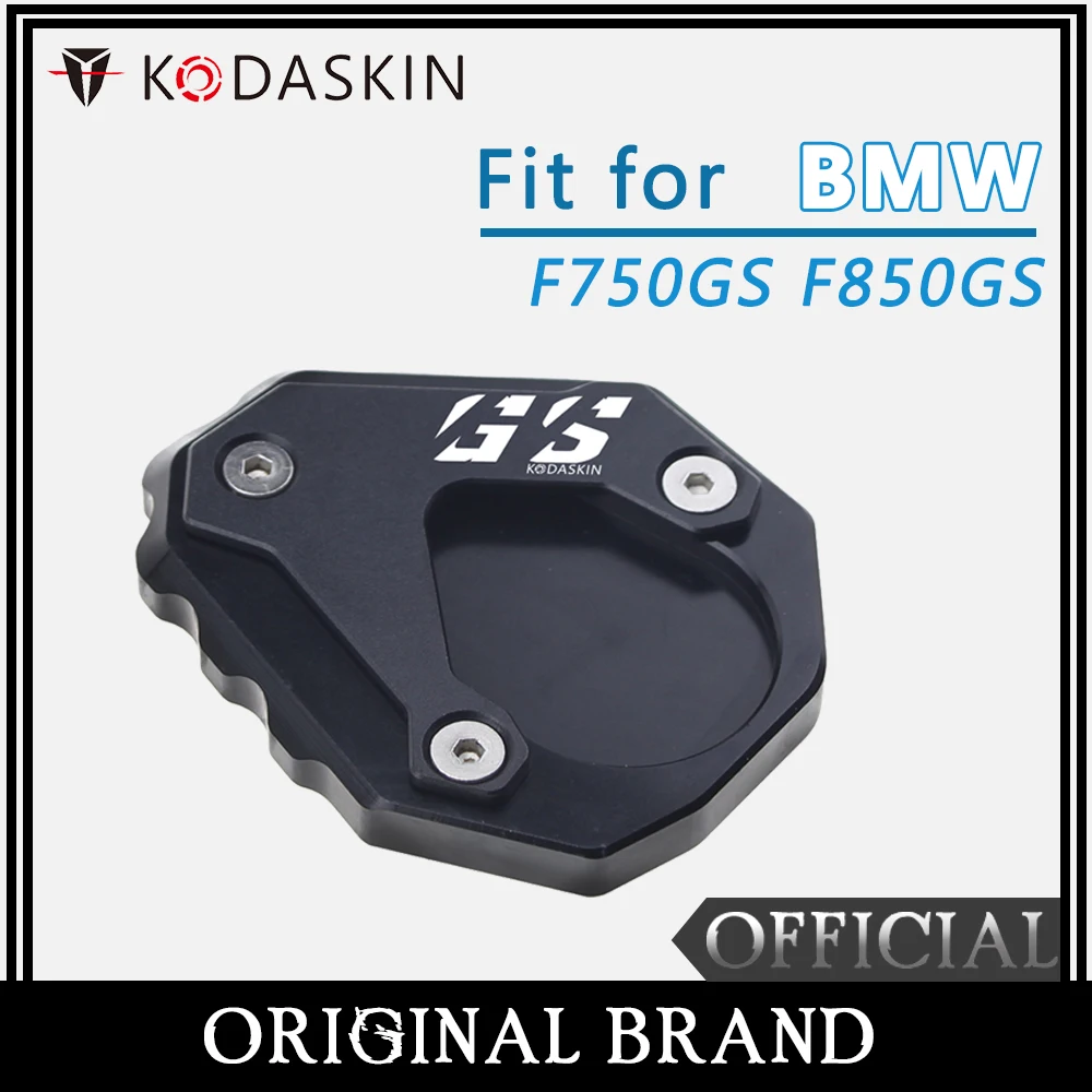 

KODASKIN Motorcycle CNC Aluminum Side Stand Enlarge for BMW F750GS F850GS