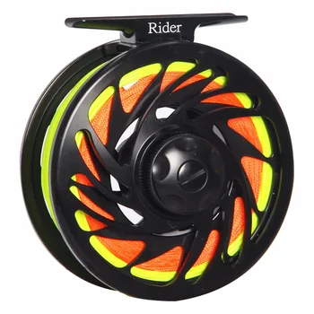 

3/4/5/6/7/8/9/10 WT Fly Reel Combo Large Arbor Aluminum Fly Fishing Reel With WF Fly Line Backing Line 9FT Tapered Leader