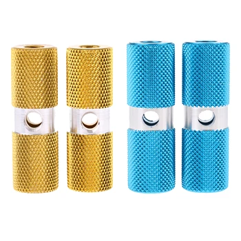 

4Pcs Aluminium Alloy Cylinder BMX 3/8 inch Axle Foot Stunt Pegs Bike Bicycle Cycling Parts Accessories