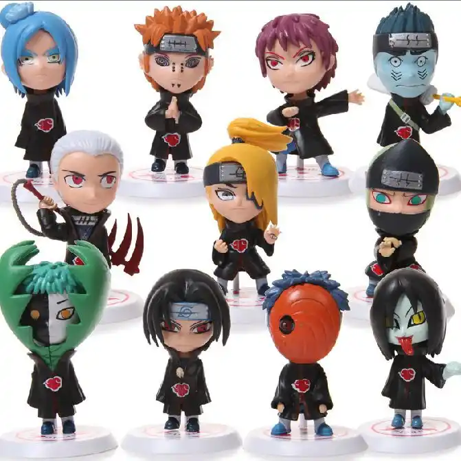 naruto akatsuki figures